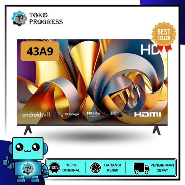 LED TCL ANDROID DIGITAL TV 43 INCH 43A9