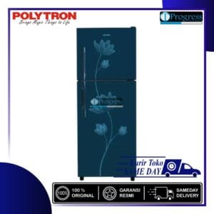 KULKAS 2 PINTU POLYTRON PRB-219 210L
