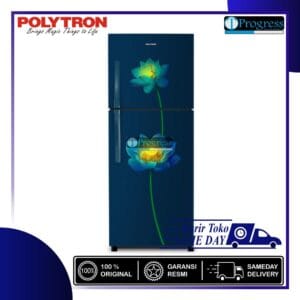 KULKAS 2 PINTU POLYTRON PRB-217 / PRB217 210L