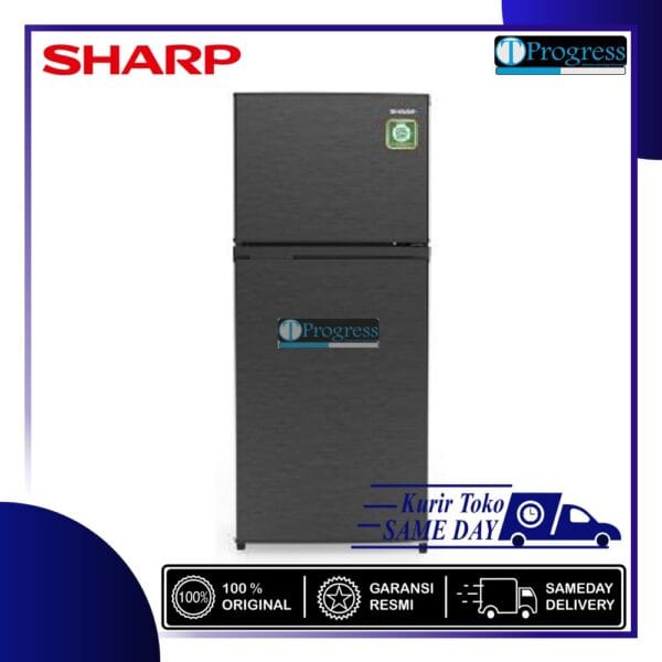 KULKAS 2 PINTU SHARP SJ-316MN-HS / SJ316MN-HS NO FROST