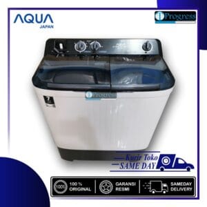 MESIN CUCI 2 TABUNG AQUA 7KG QW-7010HT HIJAB SERIES