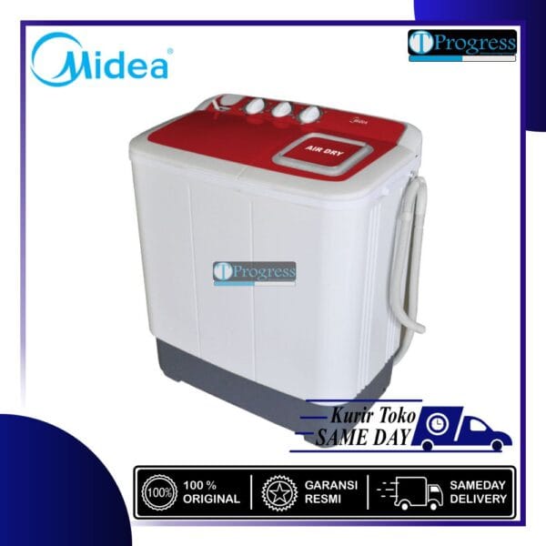 MESIN CUCI 2 TABUNG MIDEA MDT86-P701Q