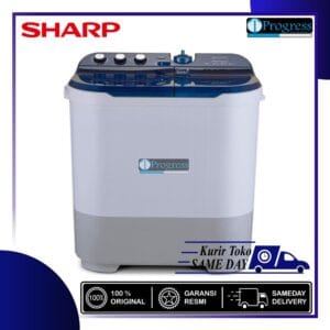 MESIN CUCI 2 TABUNG SHARP ES-T1090 LOW WATT