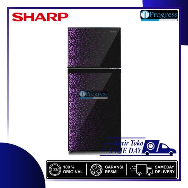 KULKAS 2 PINTU SHARP SJ-236MG SHINE SERIES NEW MODEL