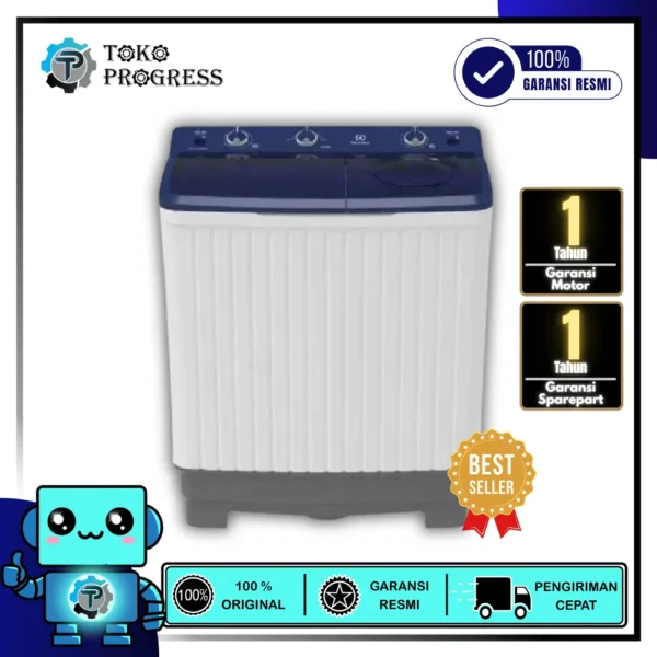 MESIN CUCI 2 TABUNG ELECTROLUX 8KG EWS80386WA