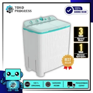 MESIN CUCI 2 TABUNG POLYTRON PWM-7076