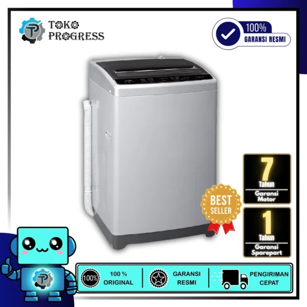MESIN CUCI 1 TABUNG AQUA AQW-77D-H