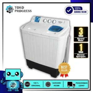 MESIN CUCI 2 TABUNG DENPOO DW-898W
