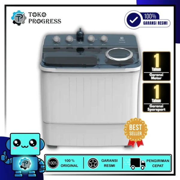 MESIN CUCI 2 TABUNG ELECTROLUX 12KG EWS13262WA