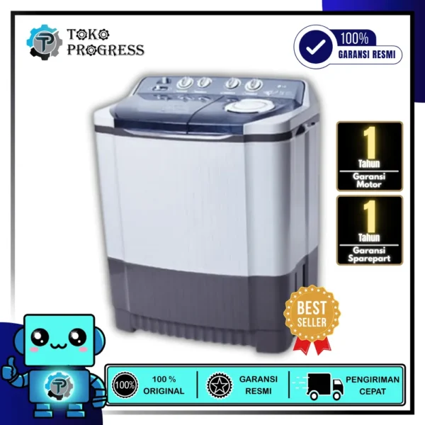 MESIN CUCI 2 TABUNG LG P9050R