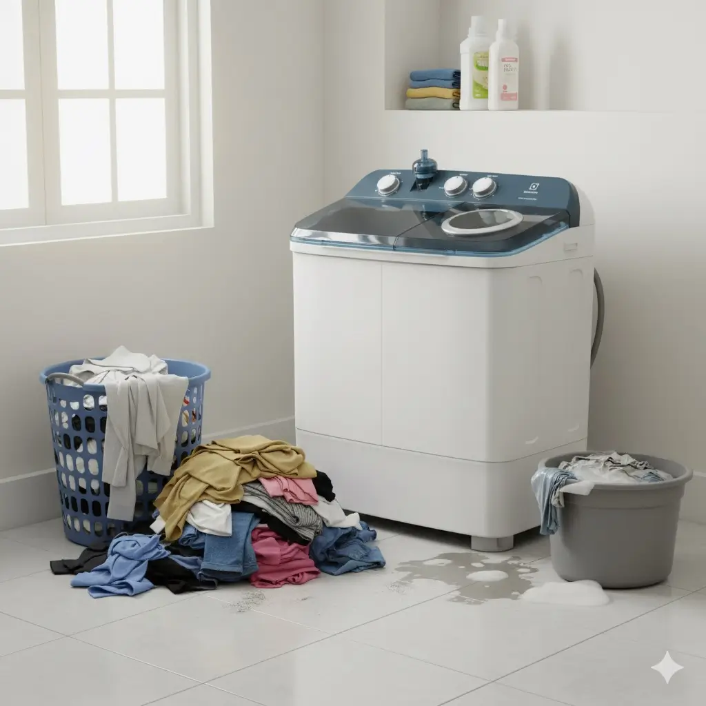 Electrolux EWS87262WA: Mesin Cuci 2 Tabung Berkualitas