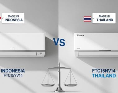 AC Daikin FTC15YV14 vs FTC15NV14: Cek Toko AC Terdekat