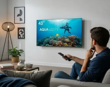 Review LED AQUA 43H5F Google TV 2025 — TV LED Canggih