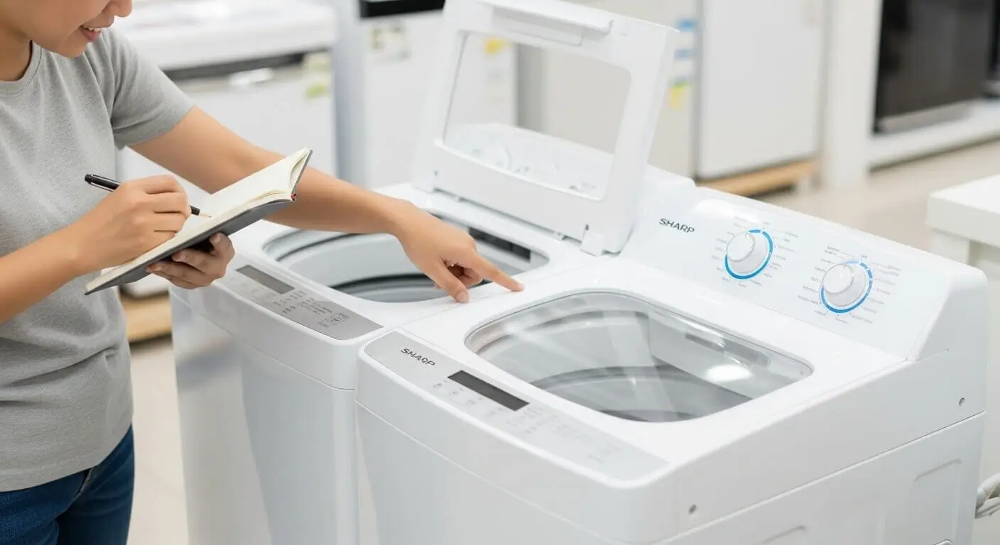Mesin Cuci Sharp ES-T80MW: Review Lengkap & Harga Terbaru