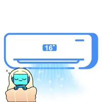 AC Pendingin Ruangan Tampak Depan