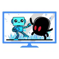 TV LED Tampak Menyala