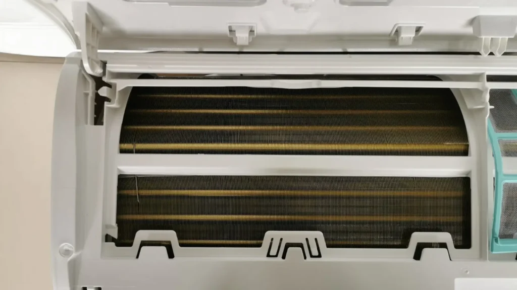 AC Sharp 1 PK AH-A9ZCY : Gold Fin on Evaporator