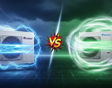 Battle AC Inverter : AC Gree 05F5S vs Daikin FTKE15YV14
