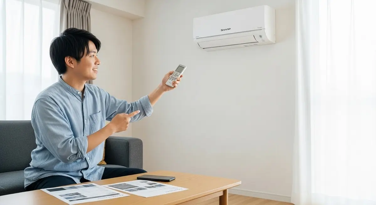AC Sharp 1 PK AH-A9ZCY : Review Dan Harga Terbaru