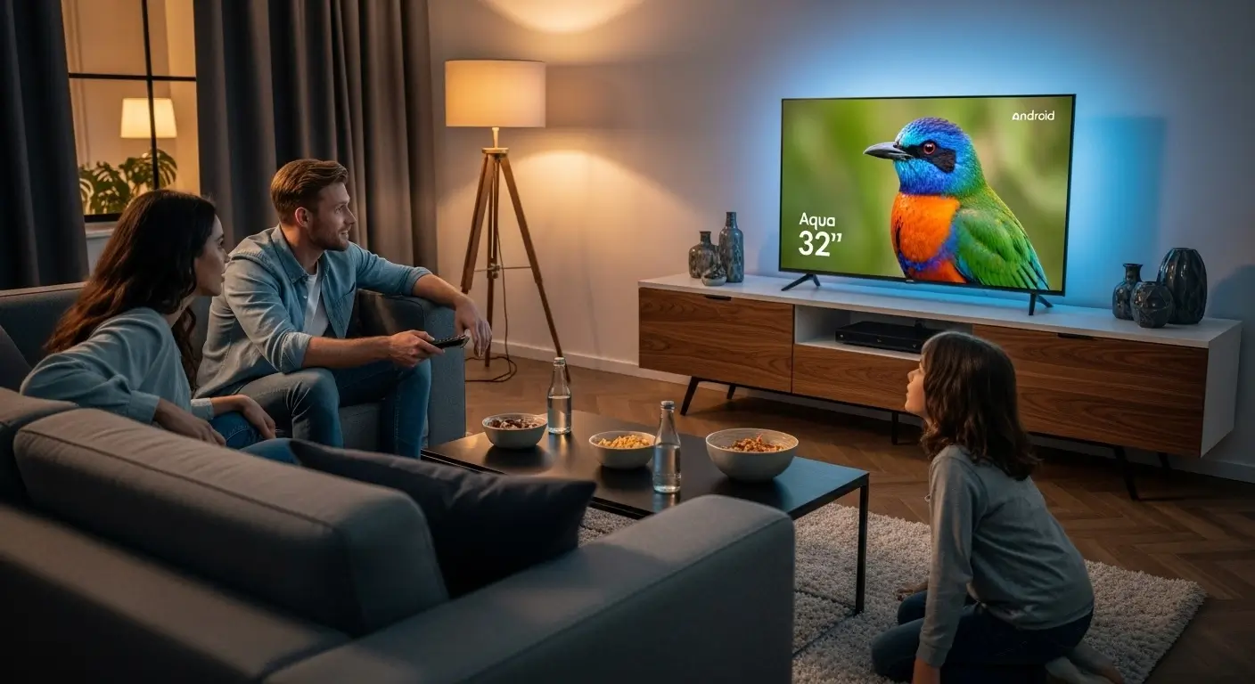 Android TV Aqua AQT32K701A: TV Canggih Fitur Melimpah