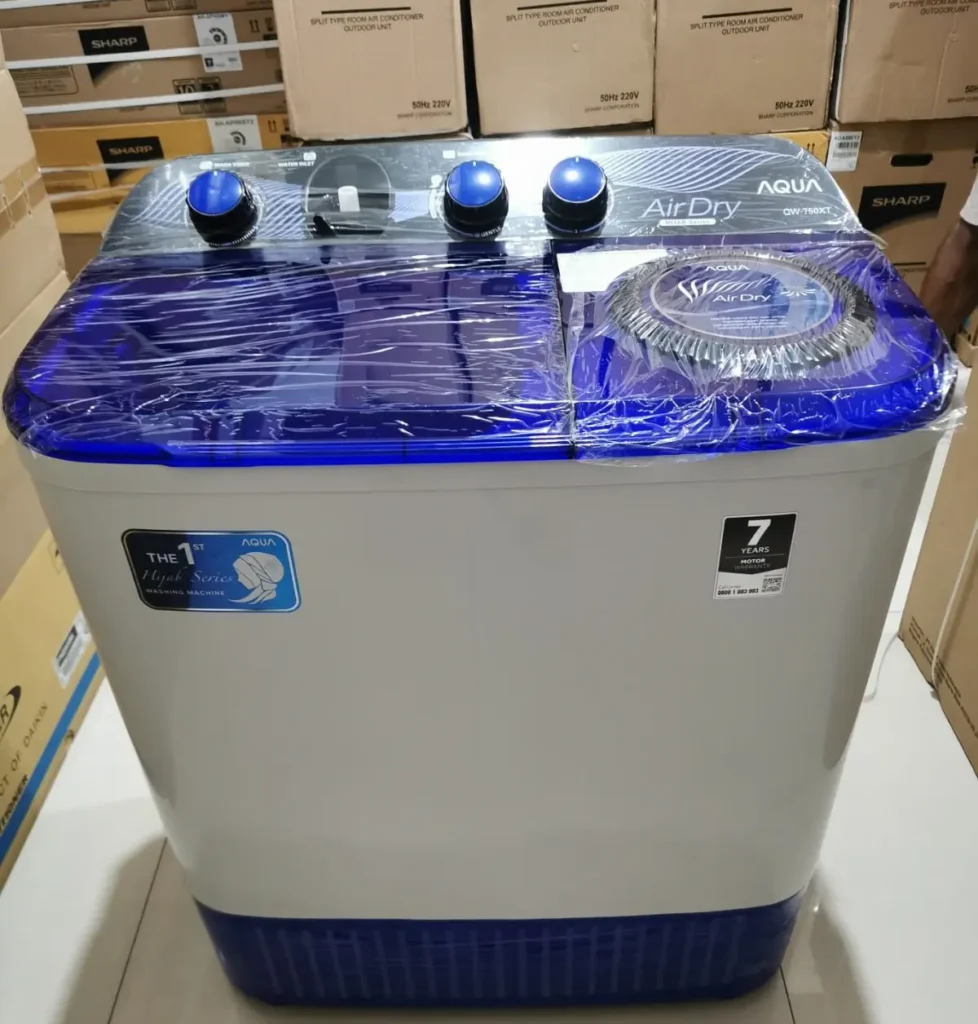 Design Mesin Cuci Aqua QW-750XT