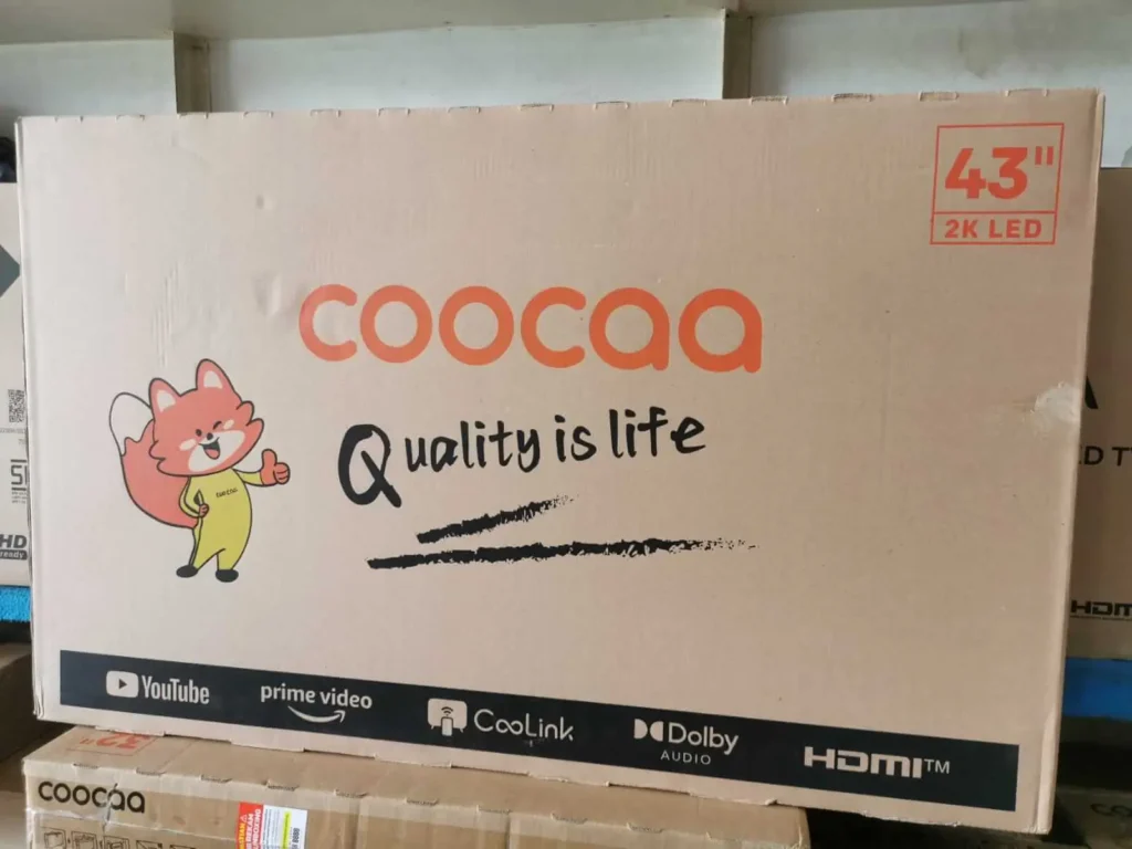Box Smart TV Coocaa 43S3U Plus