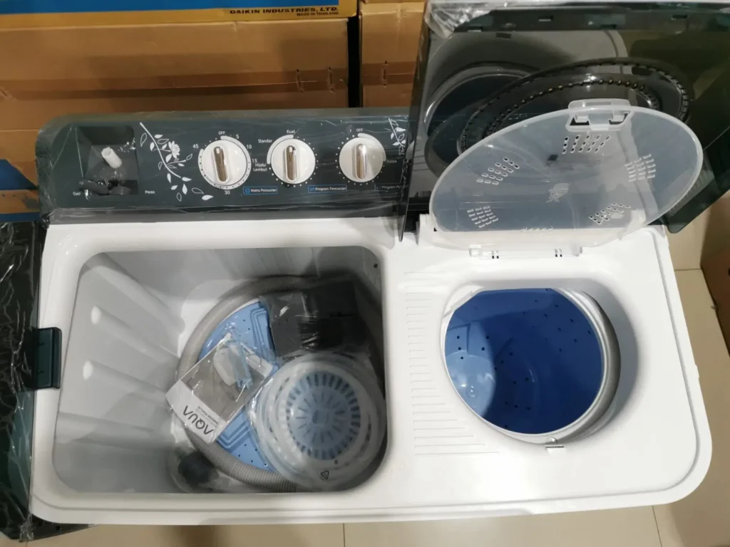 Mesin Cuci 12Kg Aqua QW-1230HT: Tipe Terbaru dari Aqua