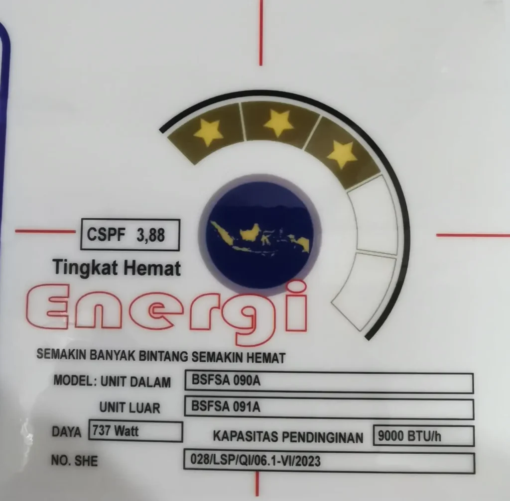 Spesifikasi AC Beko 1 PK BSFSA090: Cek Toko AC Terdekat