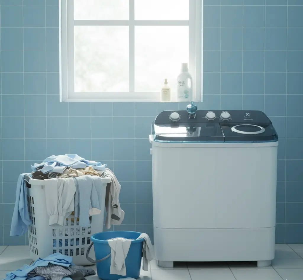 Electrolux EWS11262WA: Mesin Cuci 2 Tabung 10 Kg Berkualitas