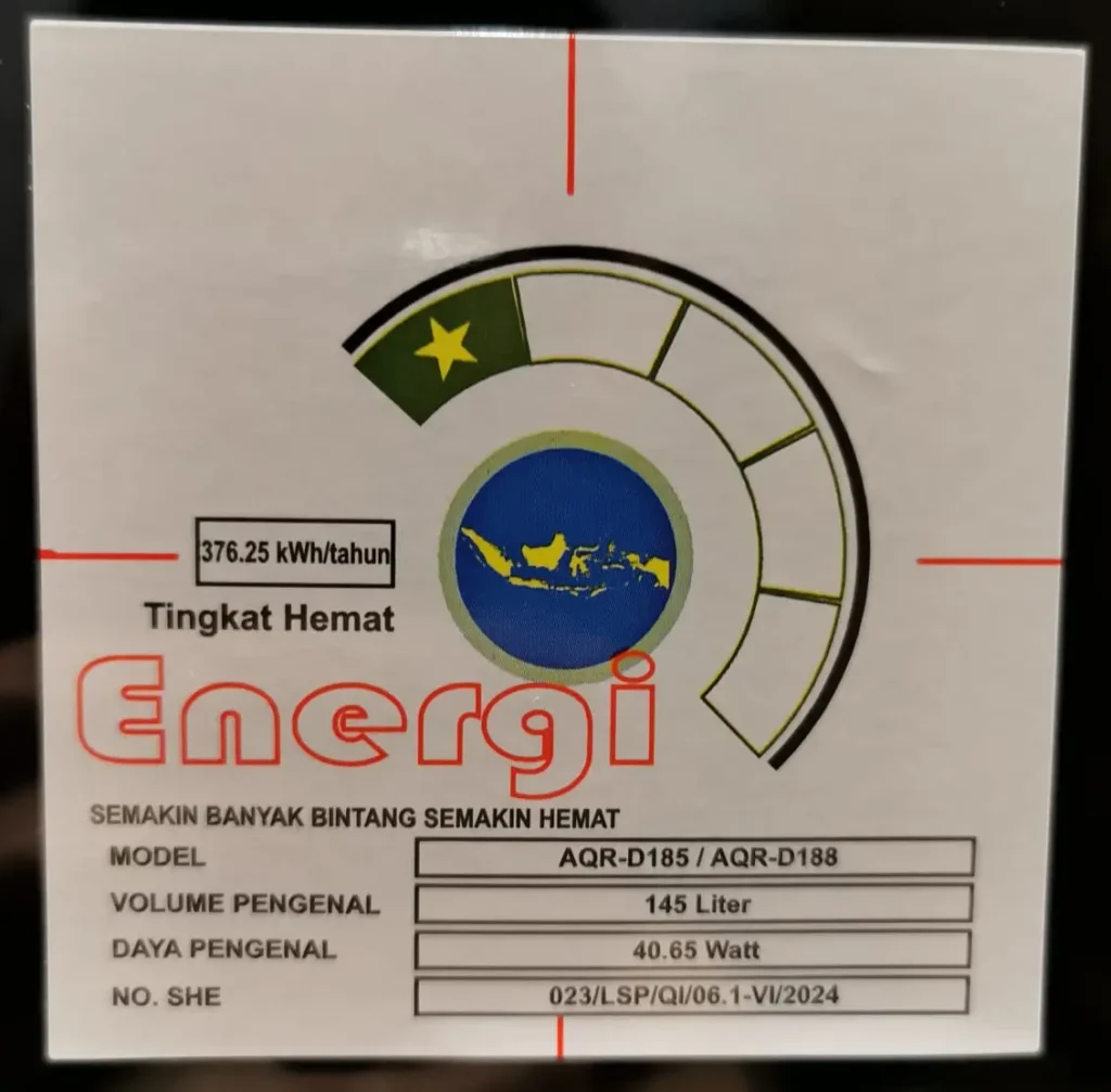 Spesifikasi Kulkas Aqua AQR-D188-MFB