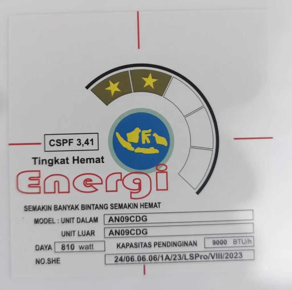 Spesifikasi AC Hisense 1 PK AN09CDG