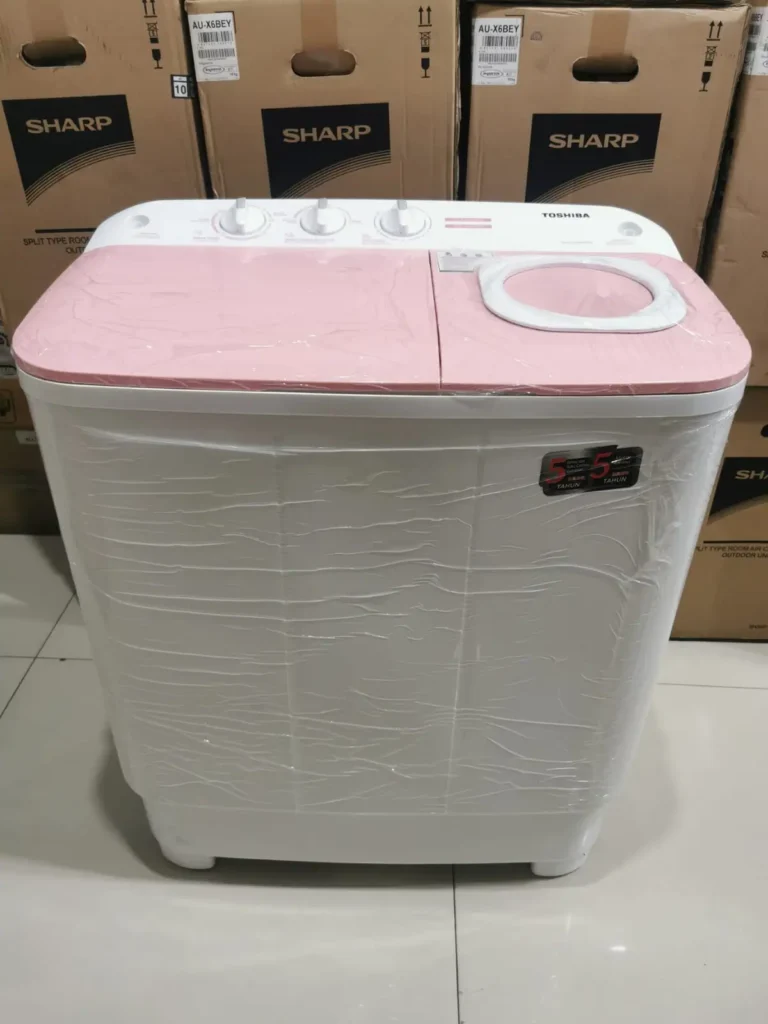 Design Mesin Cuci 2 Tabung Toshiba VH-H75MN