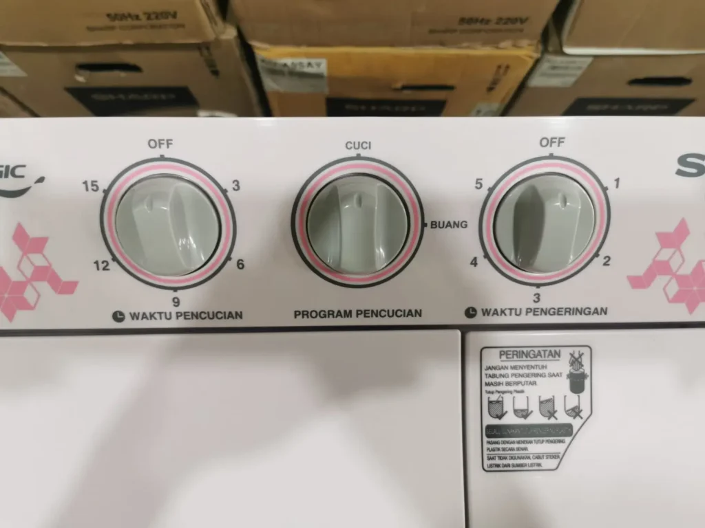 Panel Kontrol Mesin Cuci Sharp ES-T90MW