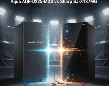 Kulkas 1 Pintu Aqua AQR-D225-MDS vs Sharp SJ-X187MG