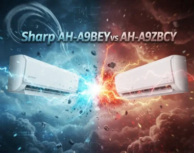 Adu Hemat dan Fitur AC 1 PK Sharp AH-A9BEY VS AH-A9ZCY