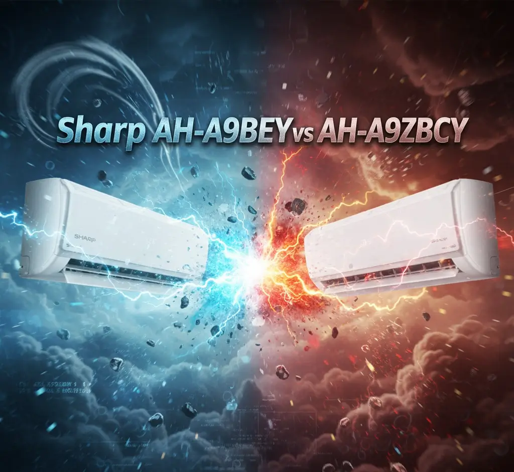 Adu Hemat dan Fitur AC 1 PK Sharp AH-A9BEY VS AH-A9ZCY