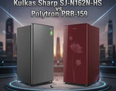 Bandingin Spec Kulkas Sharp SJ-N162N-HS vs Polytron PRB-159
