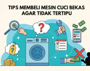 Tips Membeli Mesin Cuci Bekas agar Tidak Tertipu