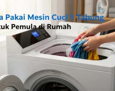 Cara Pakai Mesin Cuci 1 Tabung untuk Pemula di Rumah