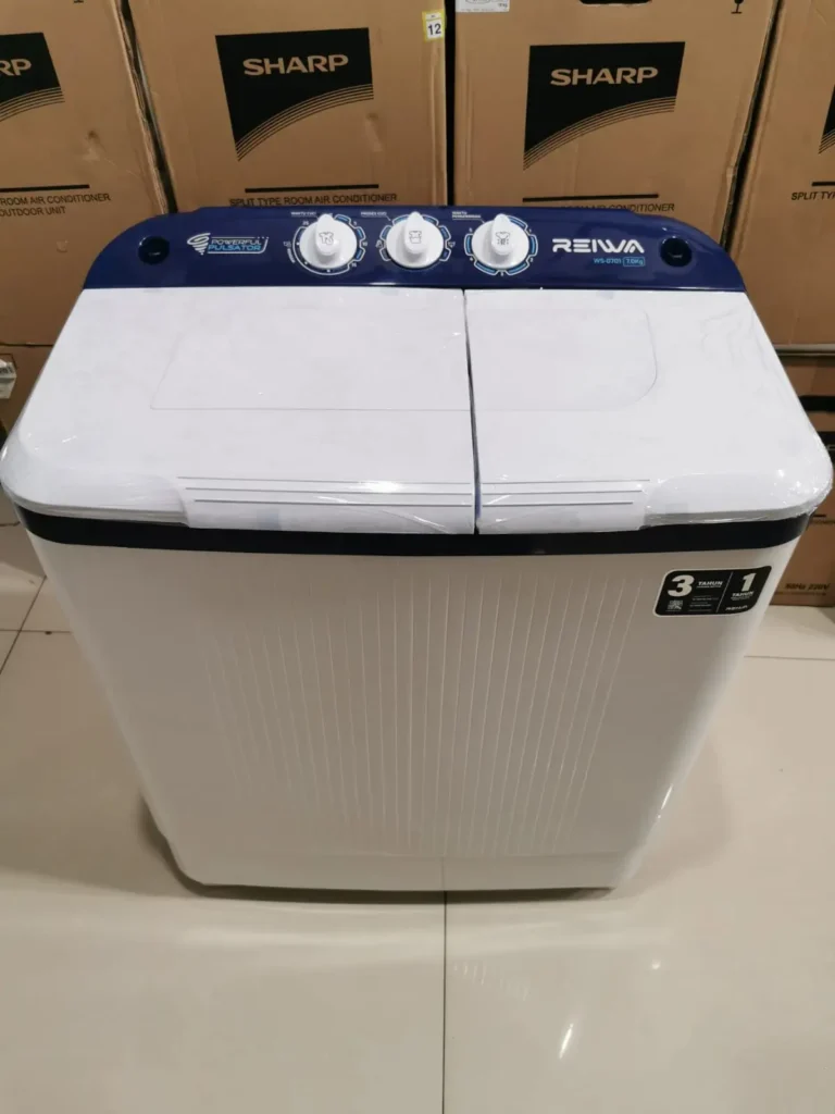 Design Mesin Cuci Reiwa WS-0701RLBL