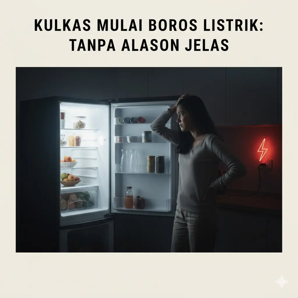 Kulkas Mulai Boros Listrik Tanpa Alasan Jelas