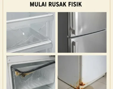 Bagian Dalam atau Luar Kulkas Mulai Rusak Fisik