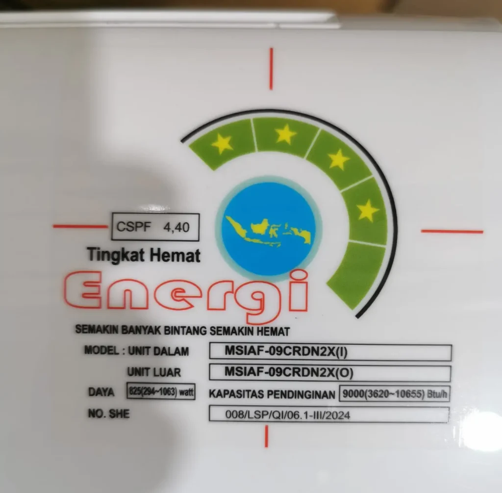 Spesifikasi AC Inverter Midea MSIAF-09CRDN2X