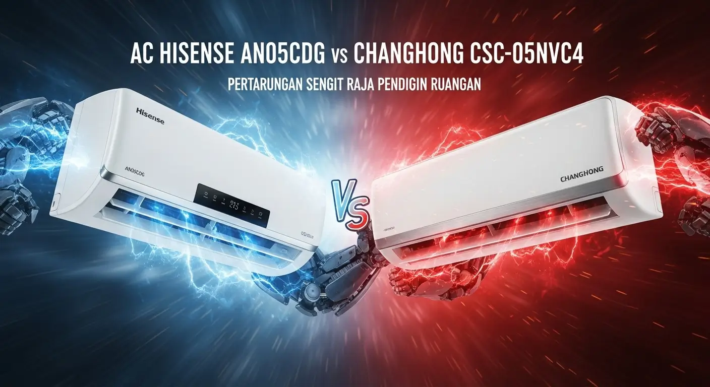 Adu Spec AC Hisense AN05CDG vs Changhong CSC-05NVC4