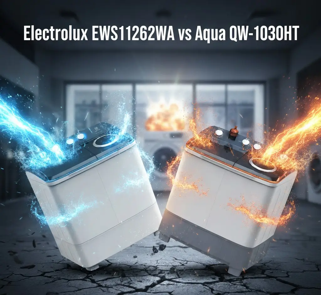 Adu Fitur Electrolux EWS11262WA vs Aqua QW-1030HT