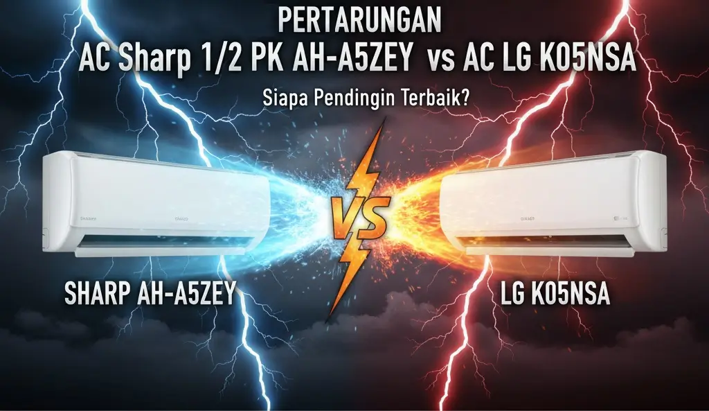 Adu Spec AC Sharp 1/2 PK AH-A5ZEY VS LG K05NSA