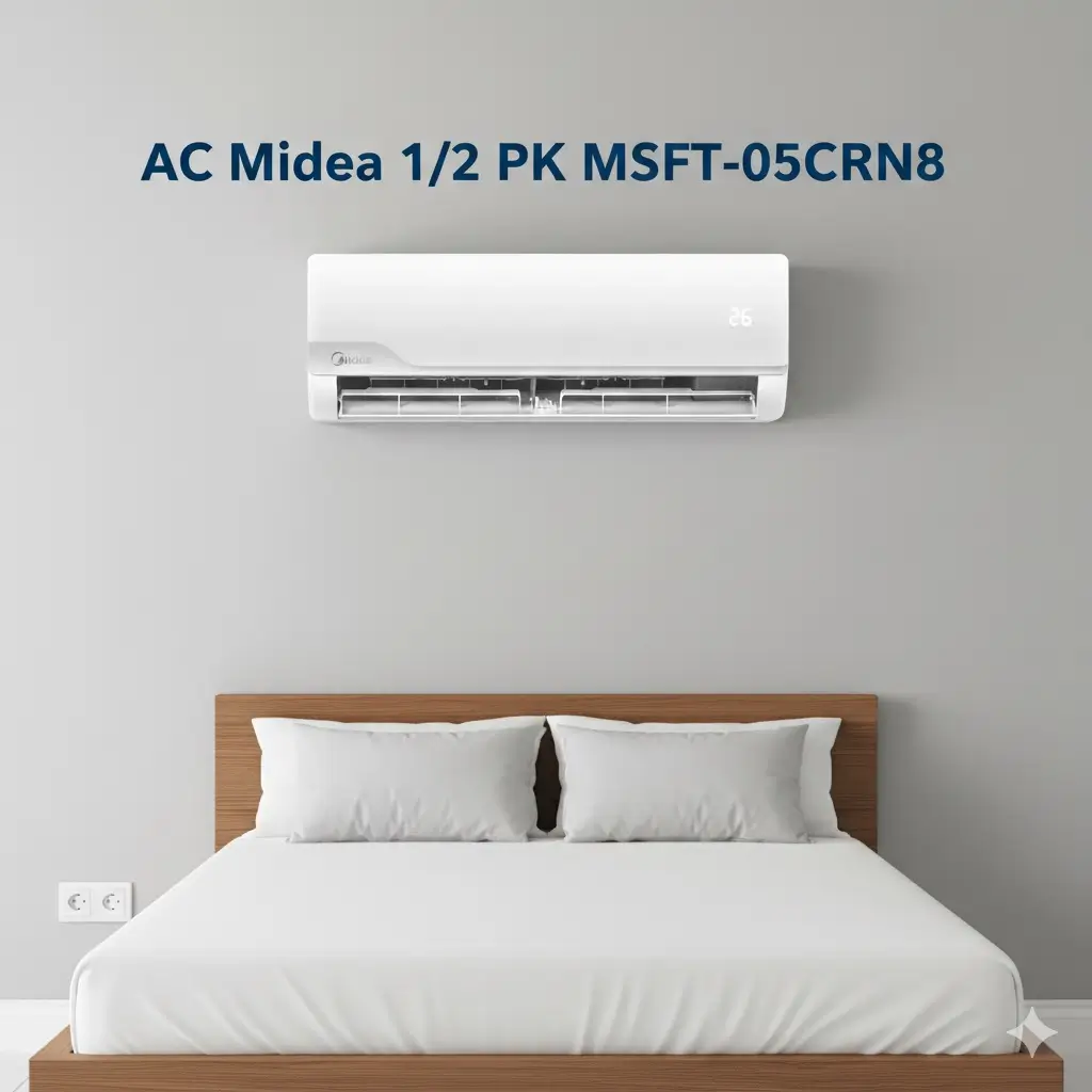 AC Midea 1/2 PK MSFT-05CRN8: Review dan Harga Terbaru