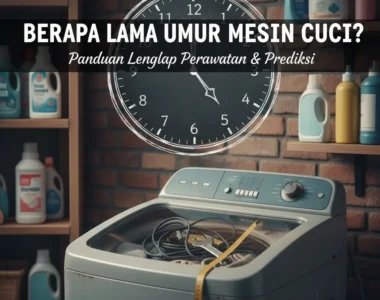Berapa Lama Umur Mesin Cuci? Tanda Sudah Perlu Ganti