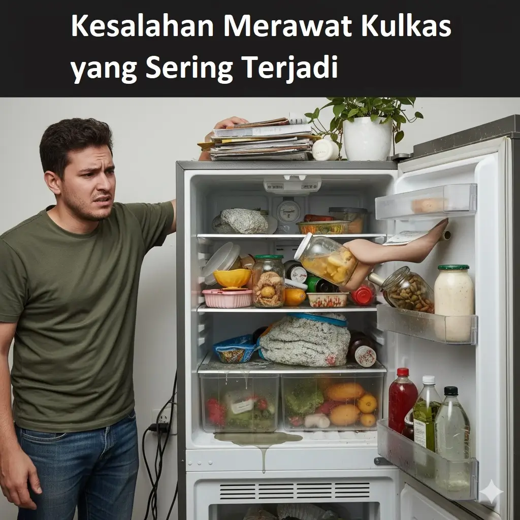Kesalahan Merawat Kulkas yang Sering Terjadi