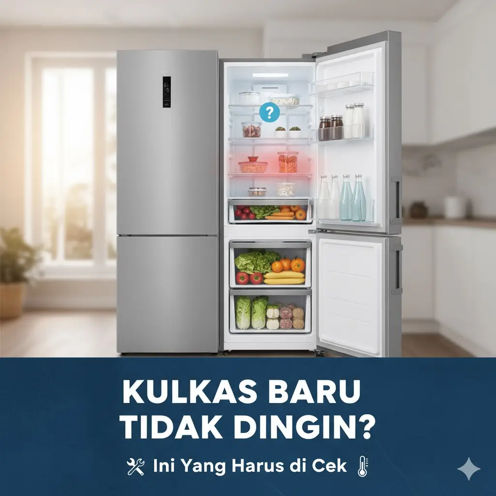 Kulkas Baru Tidak Dingin? Ini Yang Harus di Cek